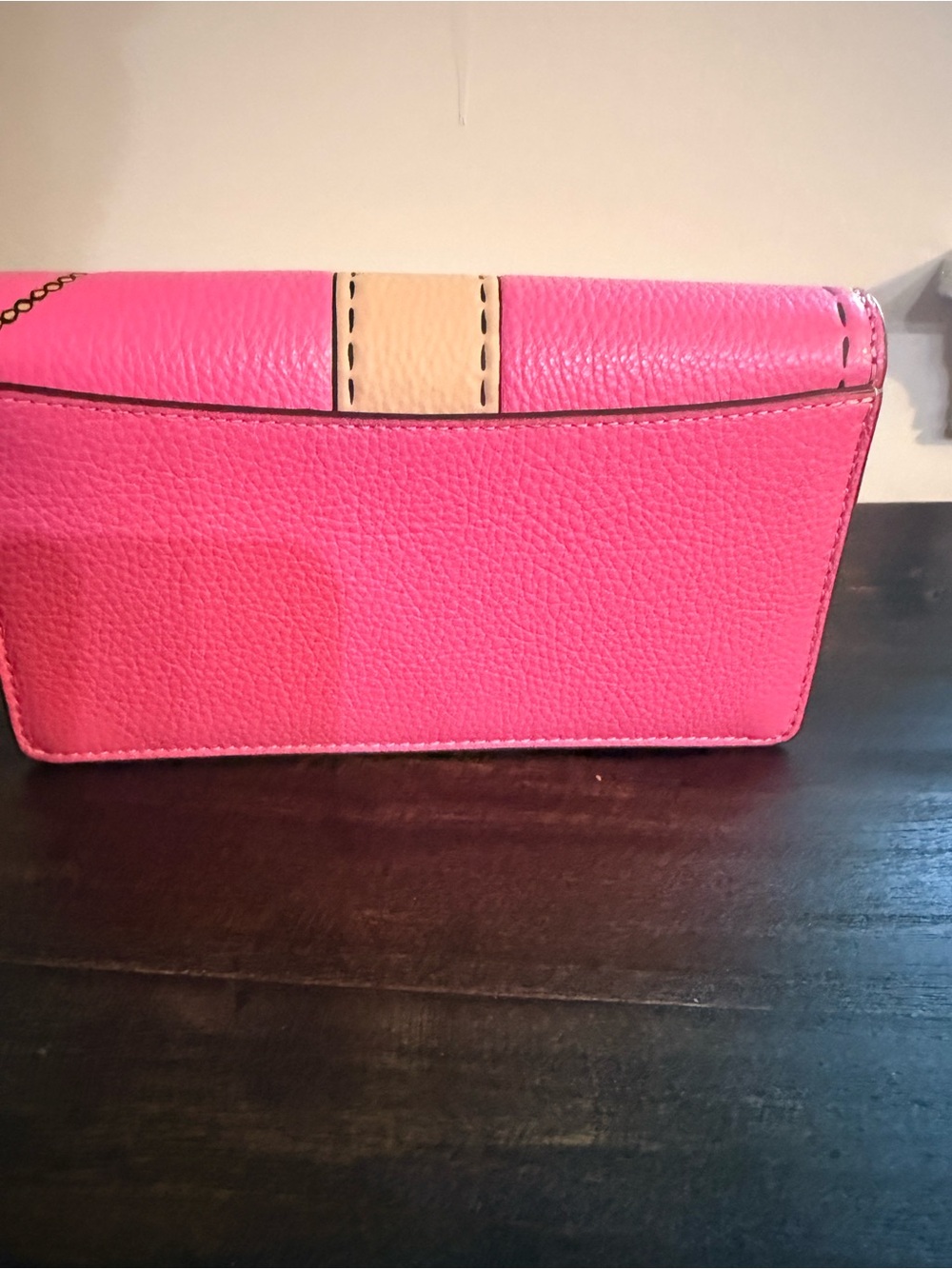 COACH Anna Foldover Clutch Crossbody with Trompe L'oeil -NWT - Picture 4 of 4